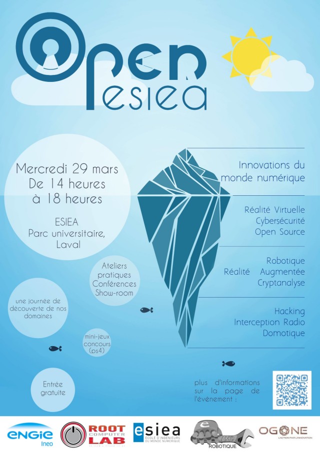 affiche Open ESIEA 2017